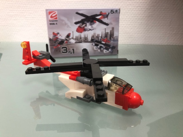 Hubschraubermodell 3in1 Johanniter Luftrettung