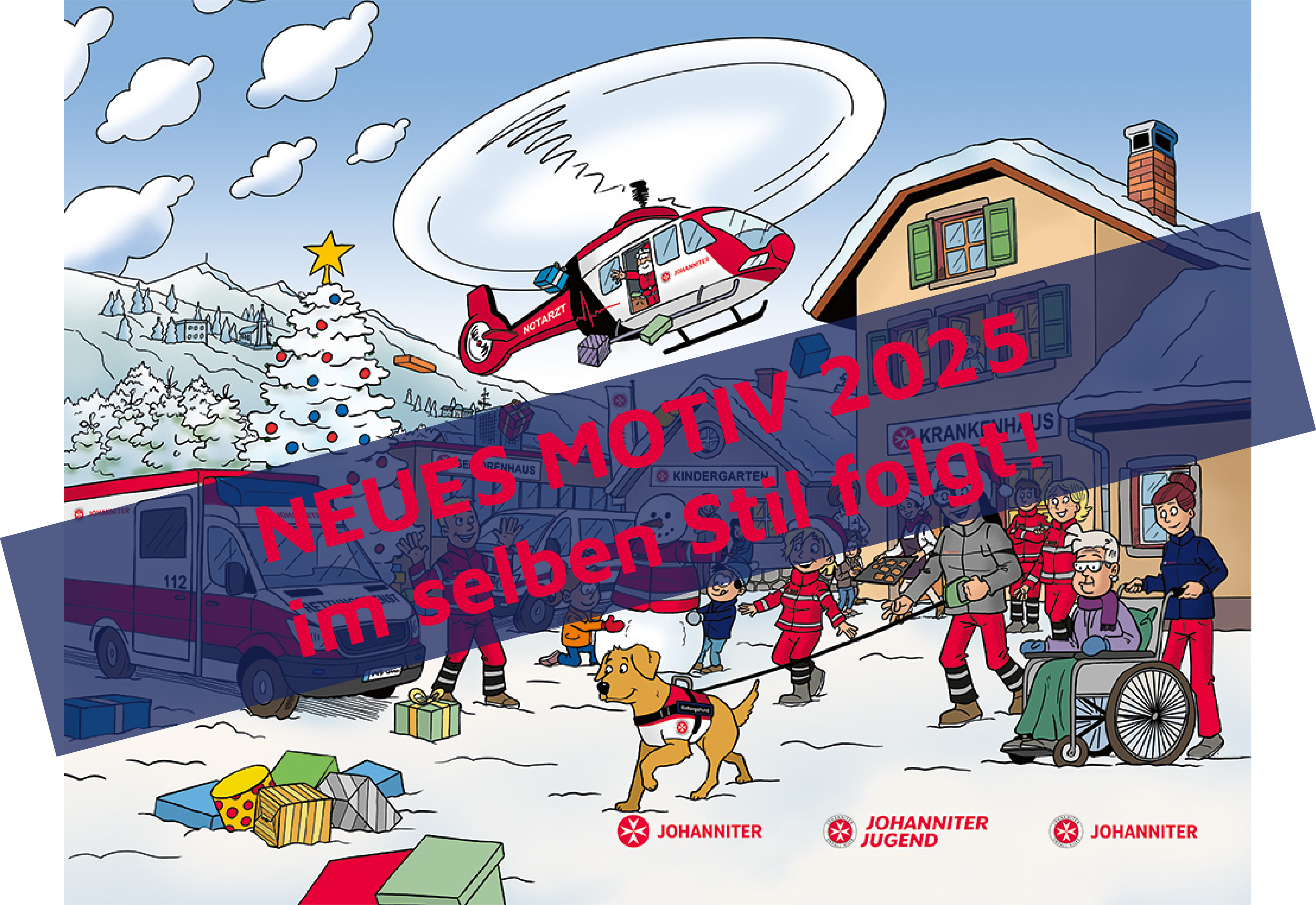 Adventskalender 2025 (50 Stück) 